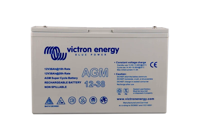 AGM Deep Cycle Batteri 12V/38Ah