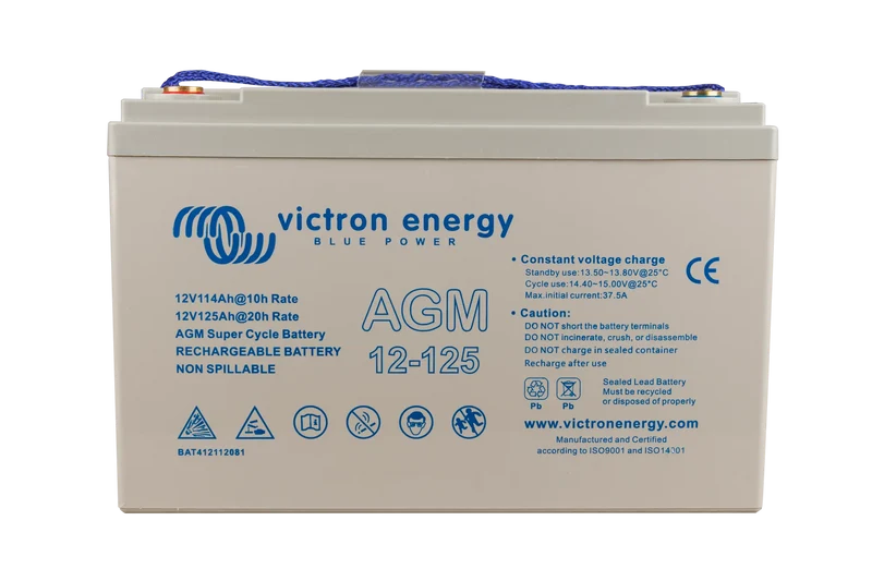 AGM Super Cycle Batteri 12V/125Ah