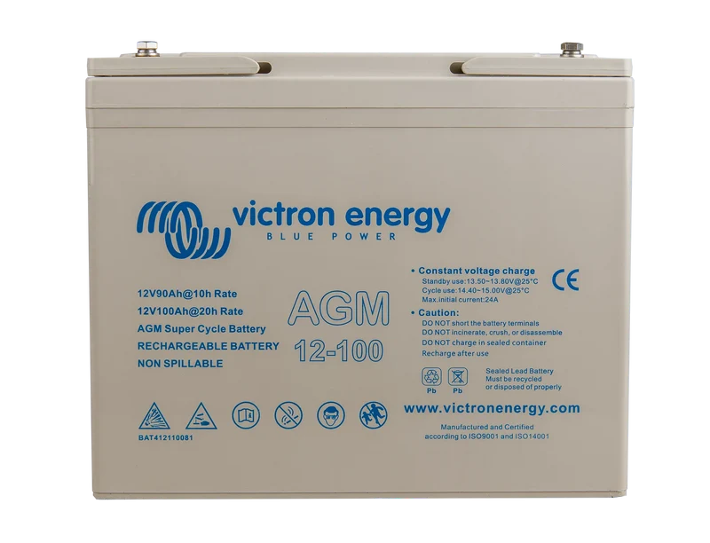 AGM Super Cycle Batteri 12V/100Ah