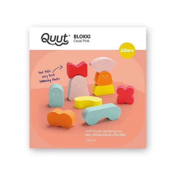 Quut - Blokki Coral Pink