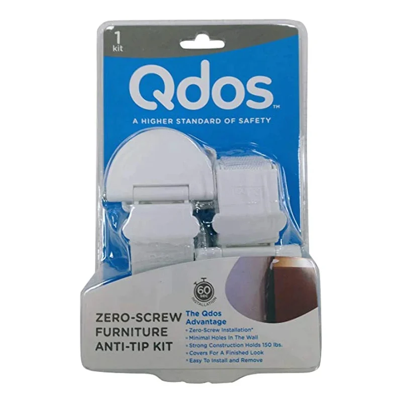 Qdos - Zero Screw Furniture Anti-Tip Kit
