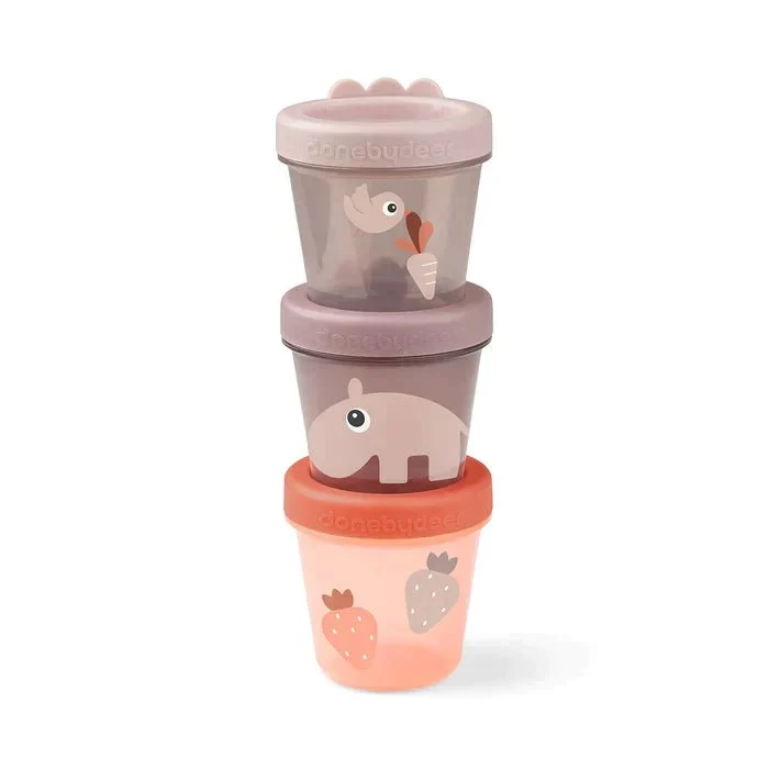 Done By Deer - baby food container 3-pack ozzo