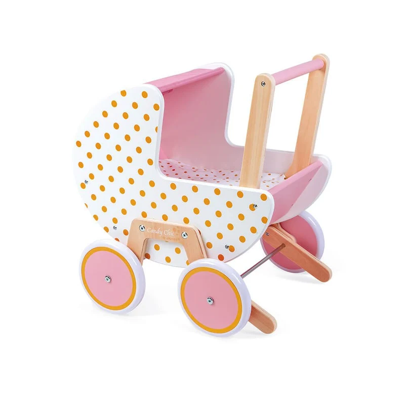 Janod - Candy Chic Doll Pram