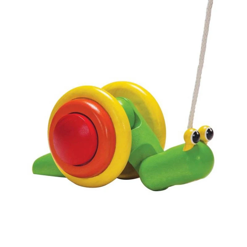 Plan Toys - Pull Along Snail