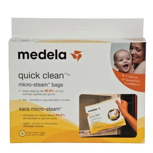 Medela - Quick Clean Micro Steam Bags 5 Pack