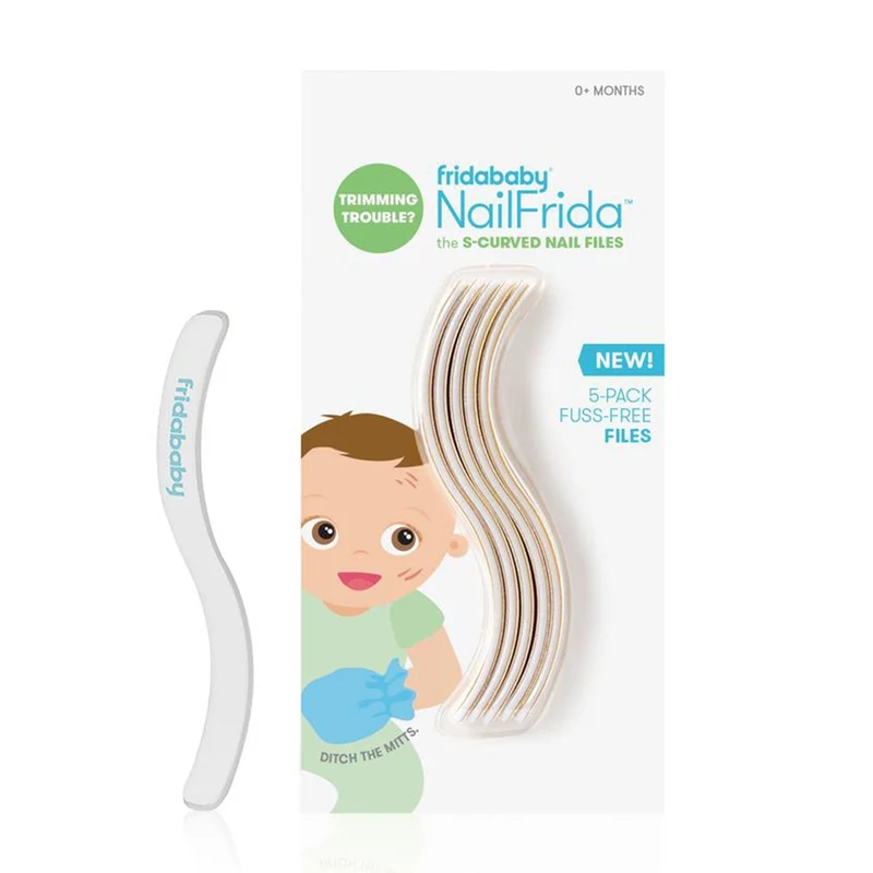 Fridababy - S Curved Nail Files 5pk