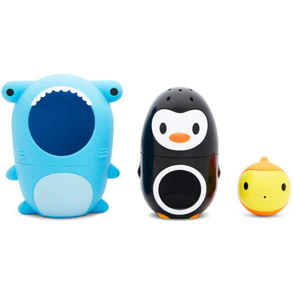 Munchkin - Sharky & Pals Nesting Bath Toy