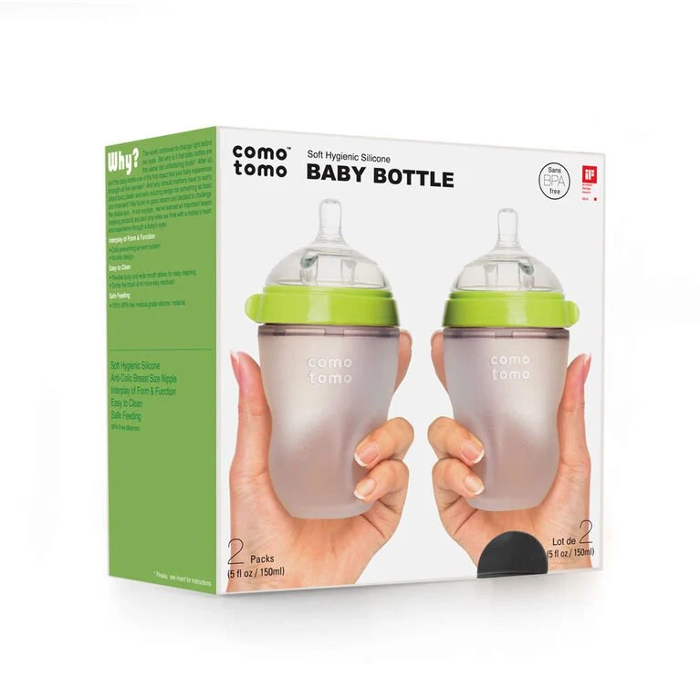 Comotomo - Baby Bottle 8 oz/250ml 2pk