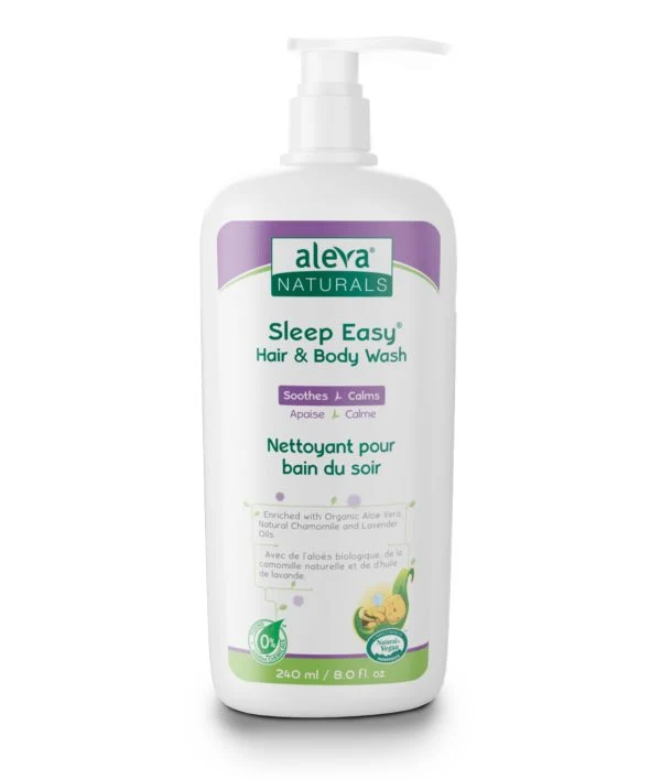 Aleva NATURALS - Sleep Easy Hair & Body Wash 240ml