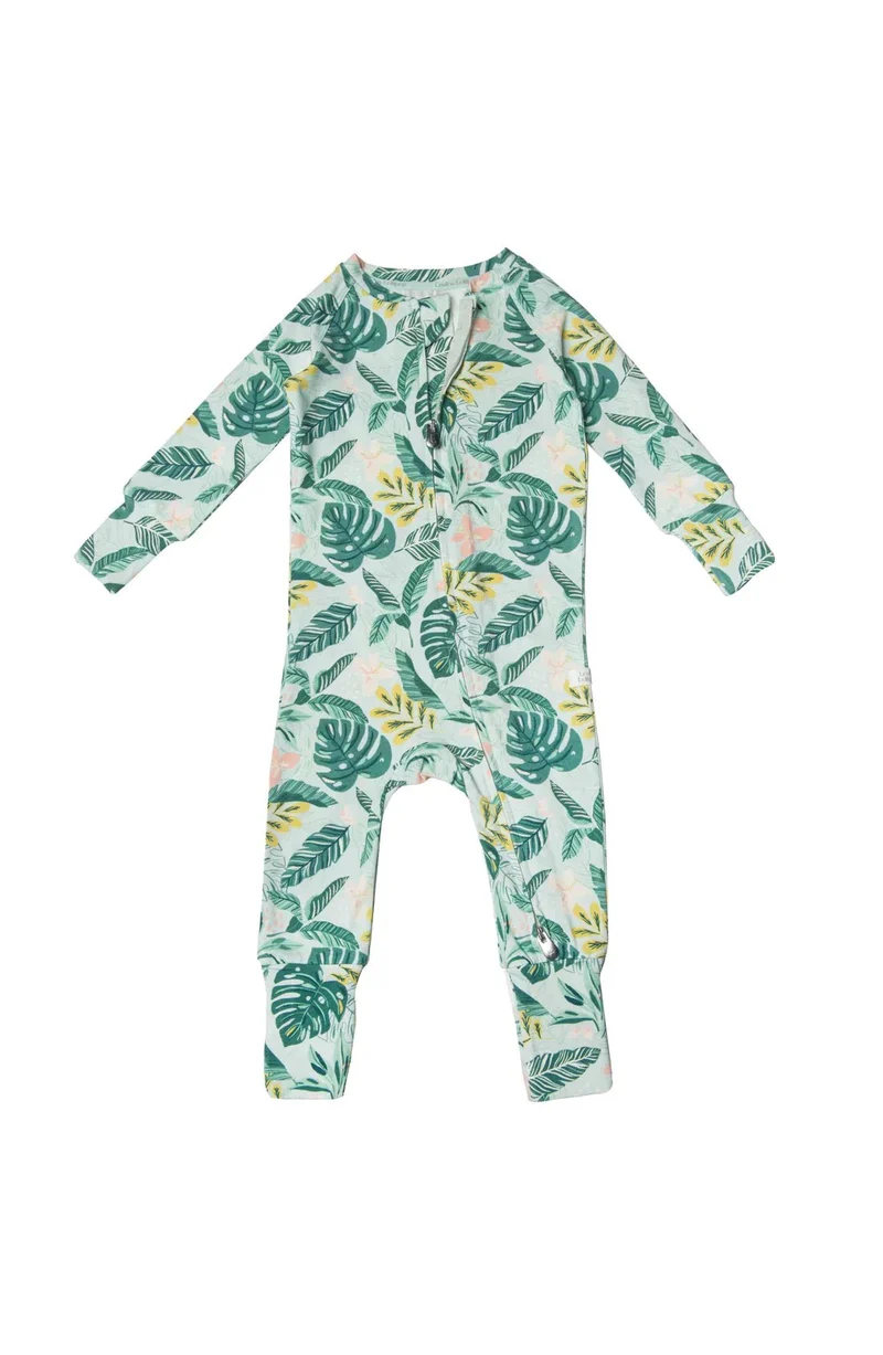 LouLou Lollipop - Sleeper Jungle Leaves