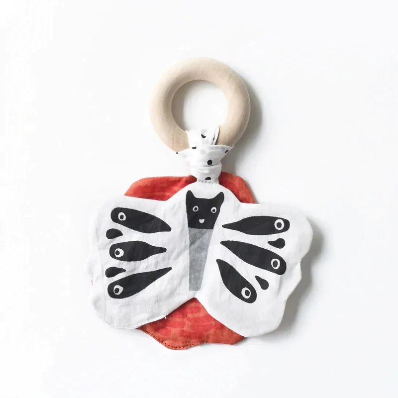 Wee Gallery - Crinkle Teether - Butterfly