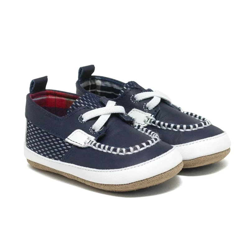 Robeez - First Kicks Skipper Navy | Macklem's Baby Store
