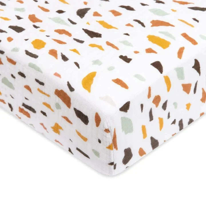 Babyletto - Crib Sheet Organic Muslin Cotton