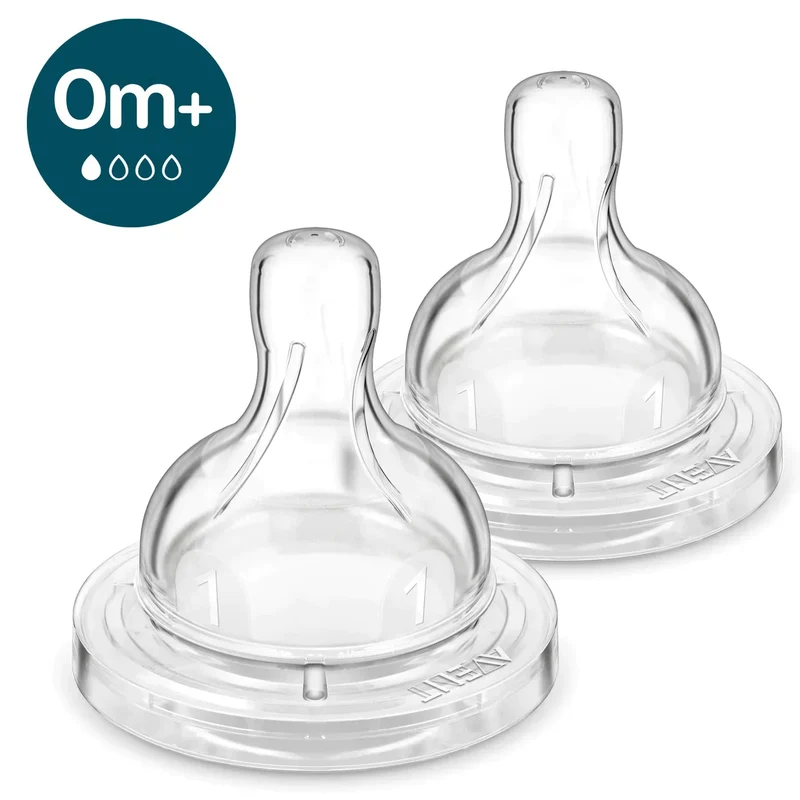 Philips AVENT - Anti-colic Baby Bottle Nipple 2 pack